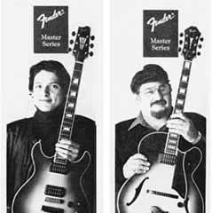 Robben Ford Fender guitar ad, Fender Master Series Guitars